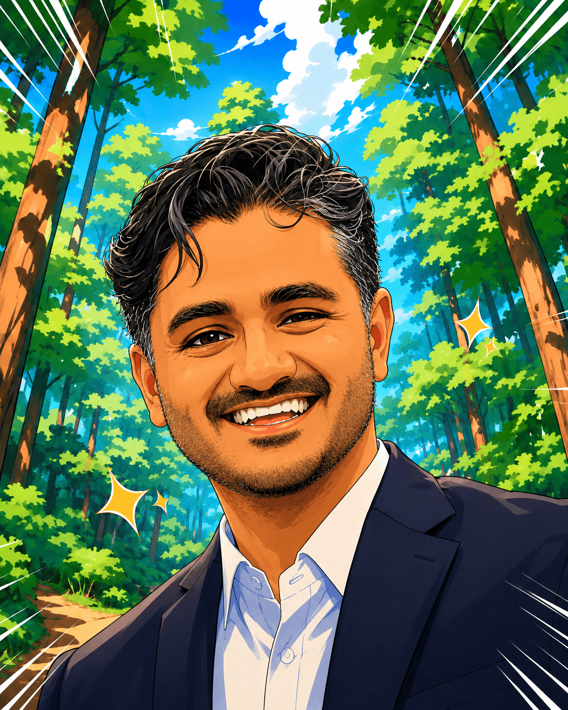 Illustration of Kartick